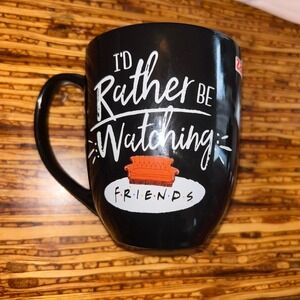 NEW Friends TV Show Coffee Mug‎ I'd Rather Be Watching Friends Ceramic 15oz